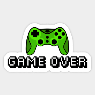 Game Over Sticker